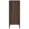 vidaXL Bookcase Brown Oak 50x31x74.5 cm Engineered Wood