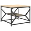 vidaXL Coffee Table Sonoma Oak 51 x 50 x 40 cm