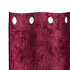 vidaXL Velvet Curtains 2 pcs Wine red 245 x 140 cm Velvet