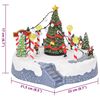 vidaXL Christmas Village Decoration Multicolour 22 x 21.5 x 17 cm