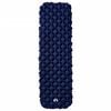 vidaXL Inflating Camping Mattress 1-Person Navy Blue 190x58x6 cm