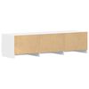 vidaXL TV Cabinet White 140x40x35.5 cm Engineered Wood