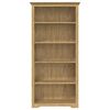 vidaXL Bookcase BODO Honey Brown 82 x 40 x 173 cm Engineered Wood
