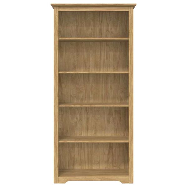 vidaXL Bookcase BODO Honey Brown 82 x 40 x 173 cm Engineered Wood