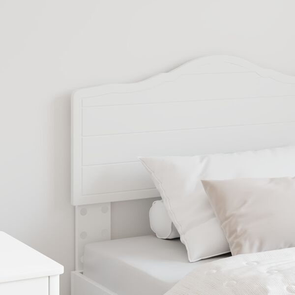 vidaXL Headboard with Headboard White 90 cm Engineered wood