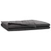 vidaXL Weighted Blanket Anthracite 200 x 200 cm 9 kg 100% Cotton 205T