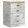 vidaXL Garage Cabinets 6 pcs Concrete Grey Engineered Wood
