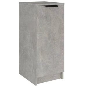 vidaXL Shoe Cabinet | Concrete grey | Engineered wood | Compact | Shoe Cabinet