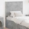 vidaXL Headboard with Headboard Concrete Grey 75 cm Engineered wood