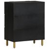 vidaXL Sideboards 2 pcs Black 60x33x75 cm Engineered Wood