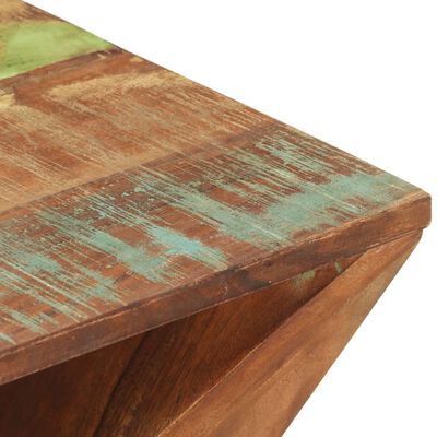 vidaXL Side Table 35x35x55 cm Solid Wood Reclaimed