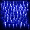 vidaXL Christmas Icicle Light 200 LEDs Blue 20 m Acrylic PVC