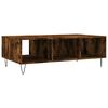 vidaXL Coffee Table Smoked Oak 104x60x35 cm Engineered Wood