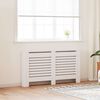 vidaXL Radiator Cover White 152x19x81.5 cm MDF
