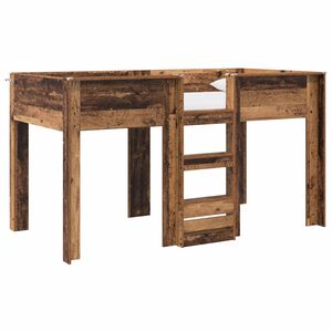 vidaXL Bunk Bed for Kids Old Wood 100 x 200 cm Engineered wood