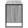 vidaXL TV Cabinet Grey Sonoma 100 x 36 x 49.5 cm Engineered Wood