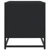 vidaXL TV Cabinet Black 180x40x46 cm Engineered Wood