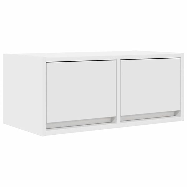 vidaXL TV Cabinet White 60x31x25.5 cm Engineered Wood