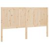 vidaXL Bed Headboard 125.5x4x100 cm Solid Pine Wood