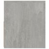 vidaXL Bedside Cabinets 2 pcs with LEDs Concrete Grey 60x35x40 cm