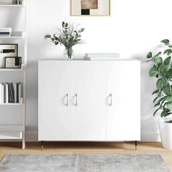 vidaXL Handle 2 pcs Silver 107 x 3.6 x 23 mm Stainless Steel