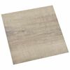 vidaXL Self-adhesive Flooring Planks 55 pcs PVC 5.11 m² Taupe