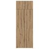 vidaXL Storage Cabinet 3 pcs Artisan Oak
