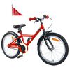 vidaXL Kids Bike 18'' for 5-7 Years Old Red