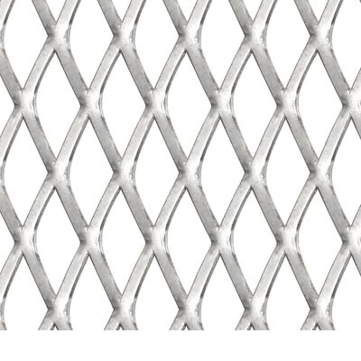 vidaXL Garden Wire Fence Stainless Steel 100x85 cm 20x10x2 mm