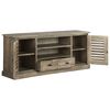 vidaXL TV Cabinet Solid Mindi Wood 145x35x60 cm