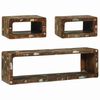 vidaXL TV Cabinet Set 3 pcs Multicolour 100 x 30 x 32 cm