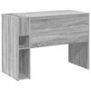 vidaXL Desk Grey Sonoma 109 x 50 x 78 cm Engineered Wood