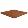 vidaXL Square Table Top Dark Brown 50x50x1.5cm Treated Solid Wood Oak