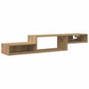 vidaXL Wall-mounted TV Cabinet Wall-Mounted Artisan Oak