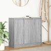 vidaXL Sideboard Grey Sonoma 85x34x76 cm Engineered Wood