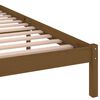 vidaXL Bed Frame without Mattress Solid Wood Pine 140x200cm Honey Brown