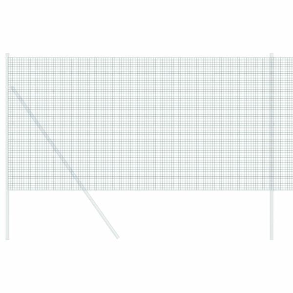 vidaXL Welded Wire Fence Green 1.2 x 10 m