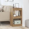 vidaXL Book Cabinet/Room Divider Artisan Oak 40x30x72 cm