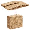 vidaXL Toilet Roll Holder Natural 36 x 18 x 31 cm Water hyacinth