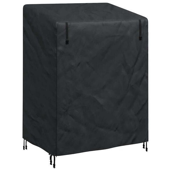 vidaXL Outdoor Swing Cover Black 120 x 90 x 155 cm 600D Oxford Fbric