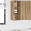 vidaXL Hanging Cabinet Artisan Oak 30 x 29.5 x 80 cm Engineered Wood