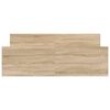 vidaXL Bed Frame without Mattress Sonoma Oak 120x200 cm