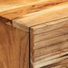 vidaXL Bedside Cabinet Brown 50 x 33 x 62 cm Solid Acacia wood