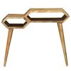 vidaXL Console Table Solid Mango Wood 90x35x76 cm