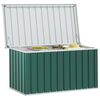vidaXL Garden Storage Box Green 129x67x65 cm