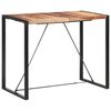 vidaXL Bar Table 140x70x110 cm Solid Acacia Wood