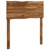 vidaXL Live Edge Headboard ROSTOCK Natural 100 cm Solid Acacia Wood