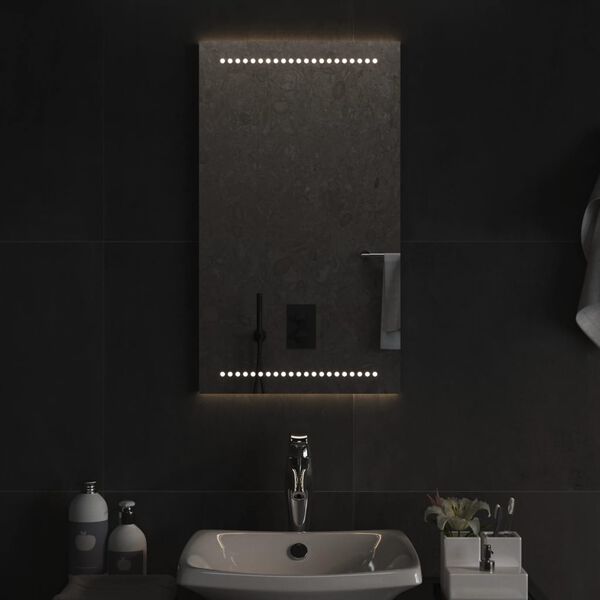 vidaXL LED Bathroom Mirror 40x70 cm