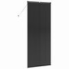 vidaXL Venetian Blinds Height Adjustable Black 220 x 95 cm Aluminium