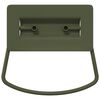 vidaXL Cabinet Handles 12 pcs Olive Green 85 x 45 mm Metal
